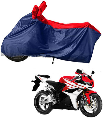 RiderShine Two Wheeler Cover for Honda(CBR 600 RR, Blue, Red)