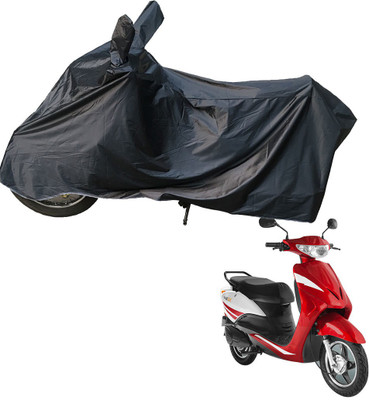 RiderShine Two Wheeler Cover for Indus(Yo Xplor, Black)