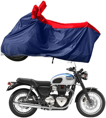 RiderShine Two Wheeler Cover for Royal Enfield(Interceptor 650, Blue, Red)