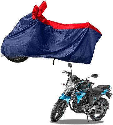 RiderShine Two Wheeler Cover for Yamaha(FZ-S FI, Blue, Red)