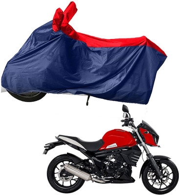 RiderShine Two Wheeler Cover for Mahindra(Mojo, Blue, Red)