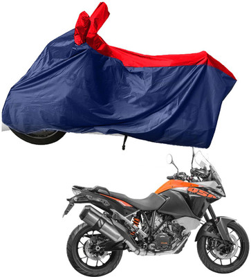 RiderShine Two Wheeler Cover for KTM(1050 Adventure, Blue, Red)