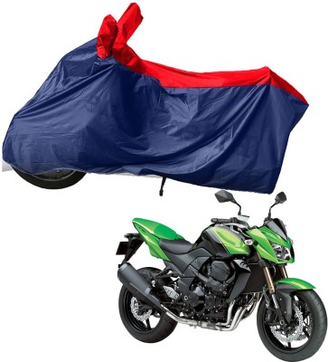 RiderShine Two Wheeler Cover for Kawasaki(Z750, Blue, Red)