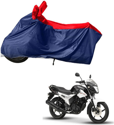 RiderShine Two Wheeler Cover for Yamaha(SZ R, Blue, Red)