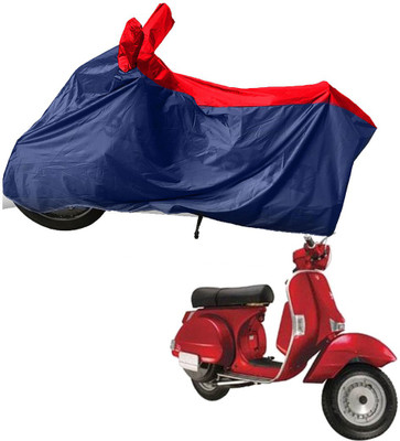 RiderShine Two Wheeler Cover for LML(Star Euro 150, Blue, Red)