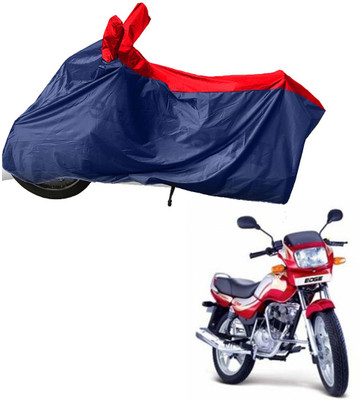 RiderShine Two Wheeler Cover for TVS(Victor Edge, Blue, Red)