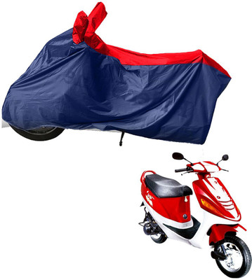 RiderShine Two Wheeler Cover for Kinetic(Zing, Blue, Red)