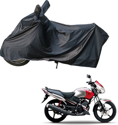 RiderShine Two Wheeler Cover for Yamaha(Gladiator SS, Black)