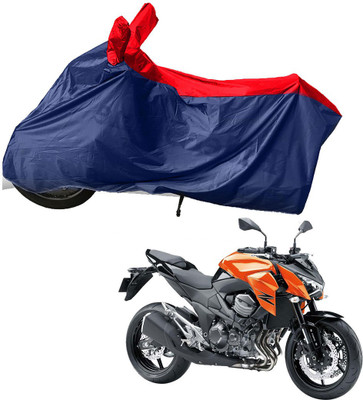RiderShine Two Wheeler Cover for Kawasaki(Z800, Blue, Red)
