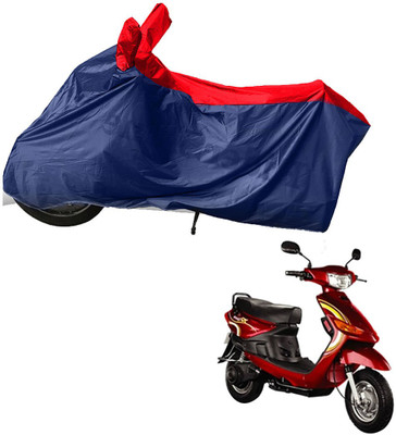 RiderShine Two Wheeler Cover for Indus(Yo Spark, Blue, Red)