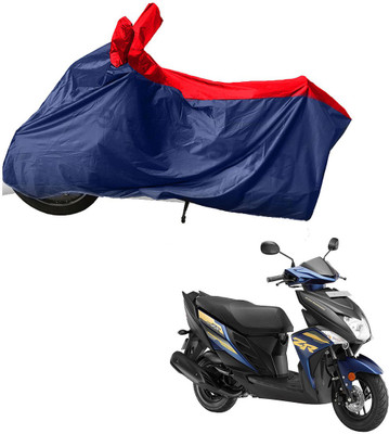 RiderShine Two Wheeler Cover for Yamaha(Cygnus Ray ZR, Blue, Red)