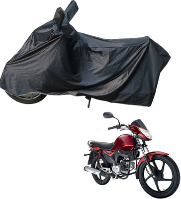 RiderShine Two Wheeler Cover for Mahindra(Stallio, Black)
