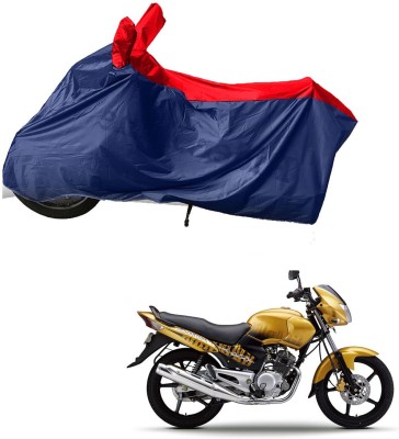 RiderShine Two Wheeler Cover for Yamaha(Gladiator Graffitti, Blue, Red)