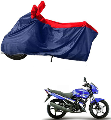 RiderShine Two Wheeler Cover for Yamaha(Gladiator RS, Blue, Red)