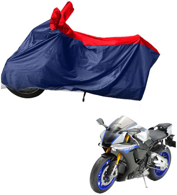 RiderShine Two Wheeler Cover for Yamaha(YZF R1M, Blue, Red)