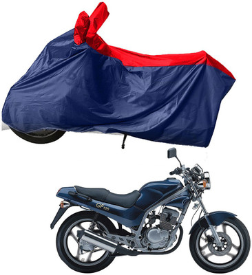 RiderShine Two Wheeler Cover for Kinetic(GF 125, Blue, Red)