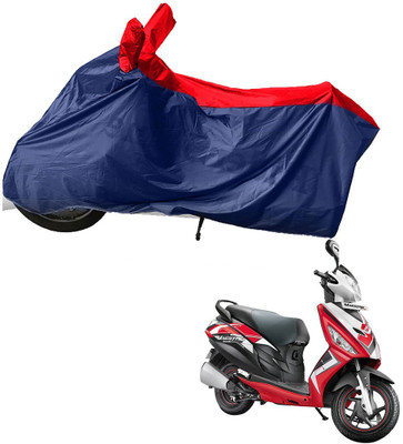 RiderShine Two Wheeler Cover for Hero(Maestro Edge 125, Blue, Red)