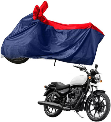 RiderShine Two Wheeler Cover for Royal Enfield(Thunderbird 350, Blue, Red)