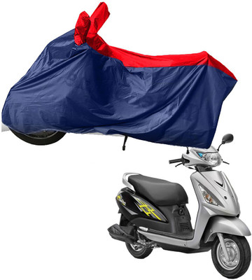 RiderShine Two Wheeler Cover for Suzuki(Swish 125, Blue, Red)