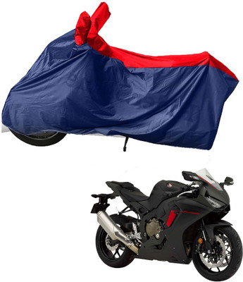 RiderShine Two Wheeler Cover for Honda(CBR1000RR Fireblade, Blue, Red)