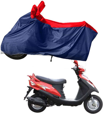 RiderShine Two Wheeler Cover for Mahindra(Flyte, Blue, Red)