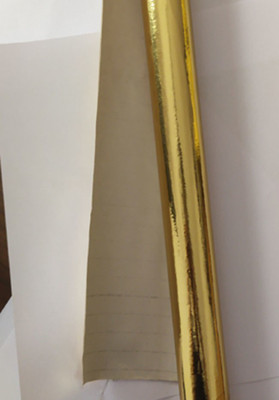 Aman Enterprises Foils Abstract Gold Wallpaper(L x W: 200 cm x 60 cm)