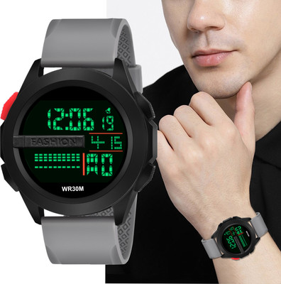 luxurit Multi-Functional LED Display, Alarm, Stopwatch Digital Watch  - For Men
