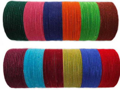 SHYCHOO BLASTS Metal Bangle Set(Pack of 144)