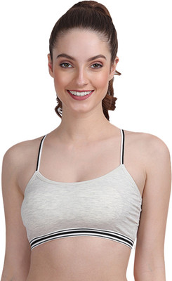 AMOUR SECRET Women Sports Lightly Padded Bra(Grey)