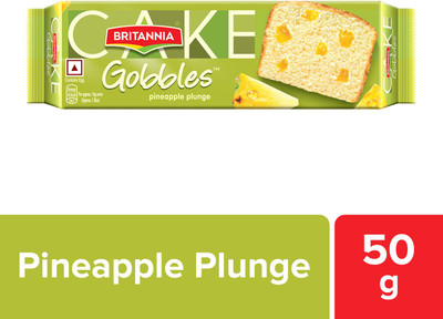 BRITANNIA Gobbles Pineapple Plunge Cake(45 g)