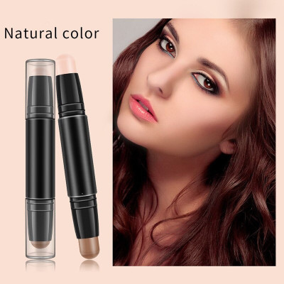 NADJA 2 in1 Double Head Concealer Bronzer Highlighter Shine & Shadow Stick Concealer(MULTI-COLOR, 6.5 g)
