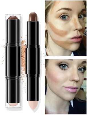 JANOST SHINE & SHINE LONG STAY HIGHLIGHTER AND CONCEALER MAKE-UP STICK Concealer(NATURAL, BROWN, 6.2 g)