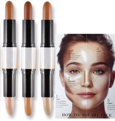 JANOST 3D SHINE & SHINE LONG STAY HIGHLIGHTER AND CONCEALER MAKE-UP STICK Concealer(MULTICOLOR, 24 g)