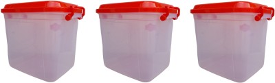 ContainerSet Plastic Utility Container  - 9 L, 9 L, 9 L(Pack of 3, Red)
