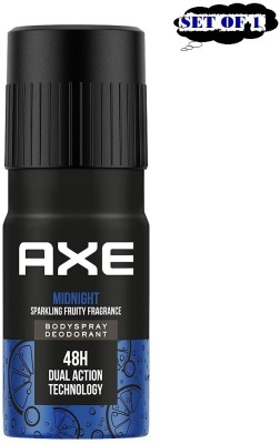 AXE MIDNIGHT BODY SPRAY DEODORANT 150ML FOR MEN SET 1 Body Spray  -  For Men(150 ml)