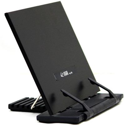 Liangbao 1 Compartments Metal BOOKSTAND(Black)