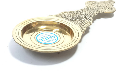 AMKL Brass Dhupdani also known as Brass Table Diya(Height: 7.5 inch)