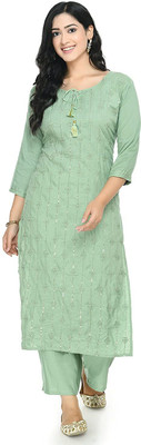 AnjuShree Choice Women Kurta Palazzo Set