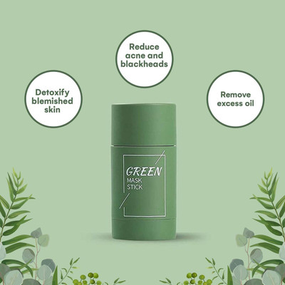 GFSU - GO FOR SOMETHING UNIQUE Green Tea Sticks Face Shaping Mask (Pack of 1) Face Shaping Mask  Face Shaping Mask
