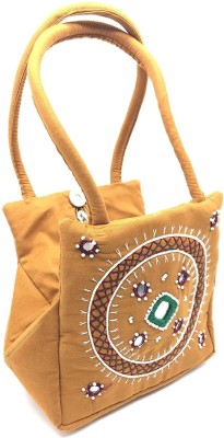 SRIAOG TRADERS Women Yellow Hobo