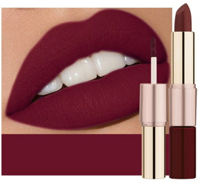 ADJD 2 IN 1 MATTE FINISH KISS PROOF LIPSTICK FOR ALL SKIN TYPE(WINE, 8 g)