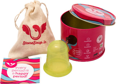 Stonesoup.in Medium Reusable Menstrual Cup(Pack of 1)