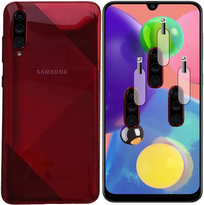 EJZATI Back Camera Lens Glass Protector for Samsung Galaxy A70s(Pack of: 3)