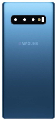 Kraze4blaze Samsung Galaxy S10 plus with camera lens Back Panel(Blue)