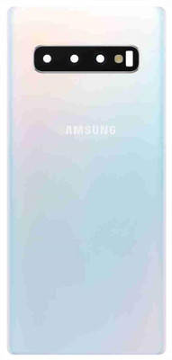 Kraze4blaze Samsung Galaxy S10 plus with camera lens Back Panel(White)