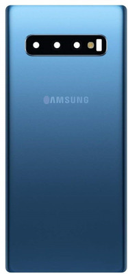 Kraze4blaze Samsung Galaxy S10 with camera lens Back Panel(Blue)