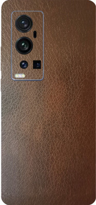 LAMHA vivo X60 Pro+ Mobile Skin(Ultra Super Brown LeatherHigh Matte Finish.,.)