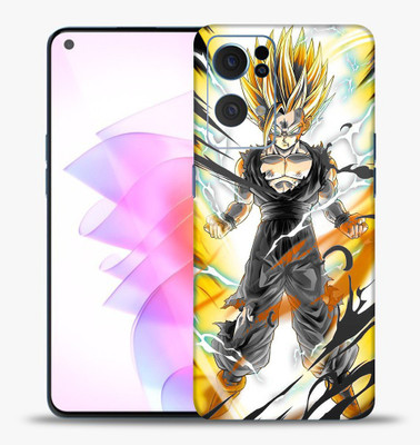 OggyBaba Oppo Reno 7 Pro, Skin Guard, An Elegant Mobile Skin(Ssj Gohan Multicolor Skin With Ultra Matte Finish)
