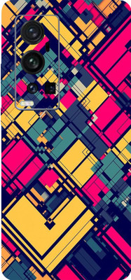 LAMHA vivo X60 Pro+ Mobile Skin(Ultra Super Pattern Line High Matte Finish.,.)