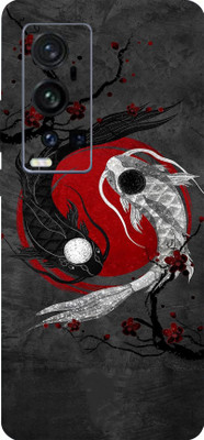BUGGU vivo X60 Pro+ Mobile Skin(Ultra Super Yin Yang Skin With High Matte Finish.)